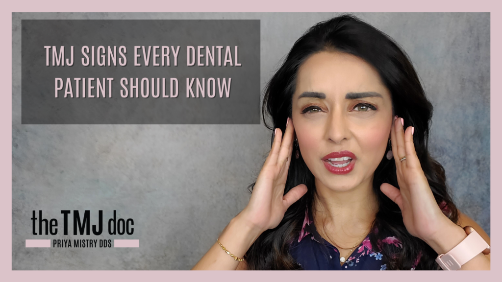 tmj signs