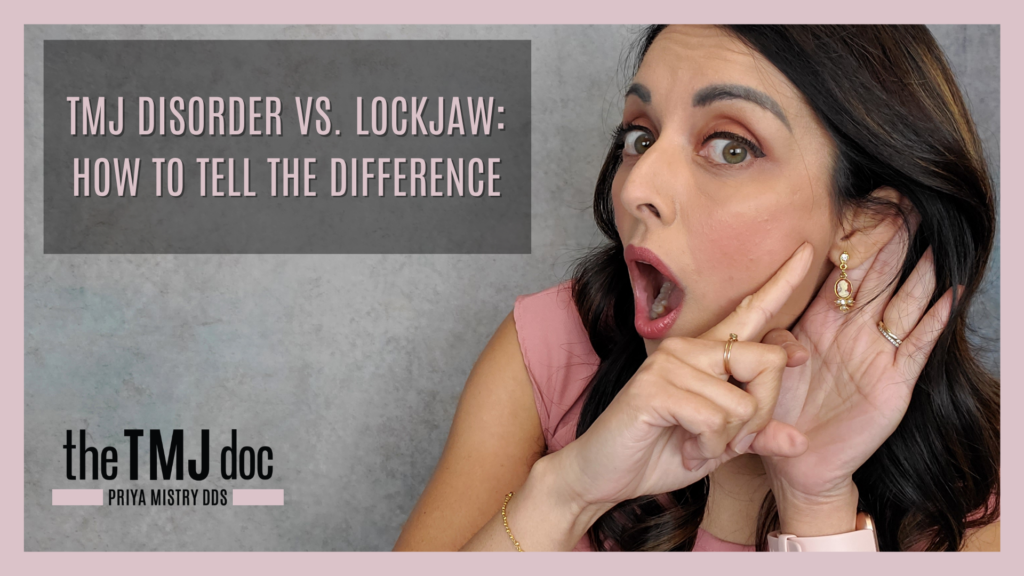 tmj or lockjaw