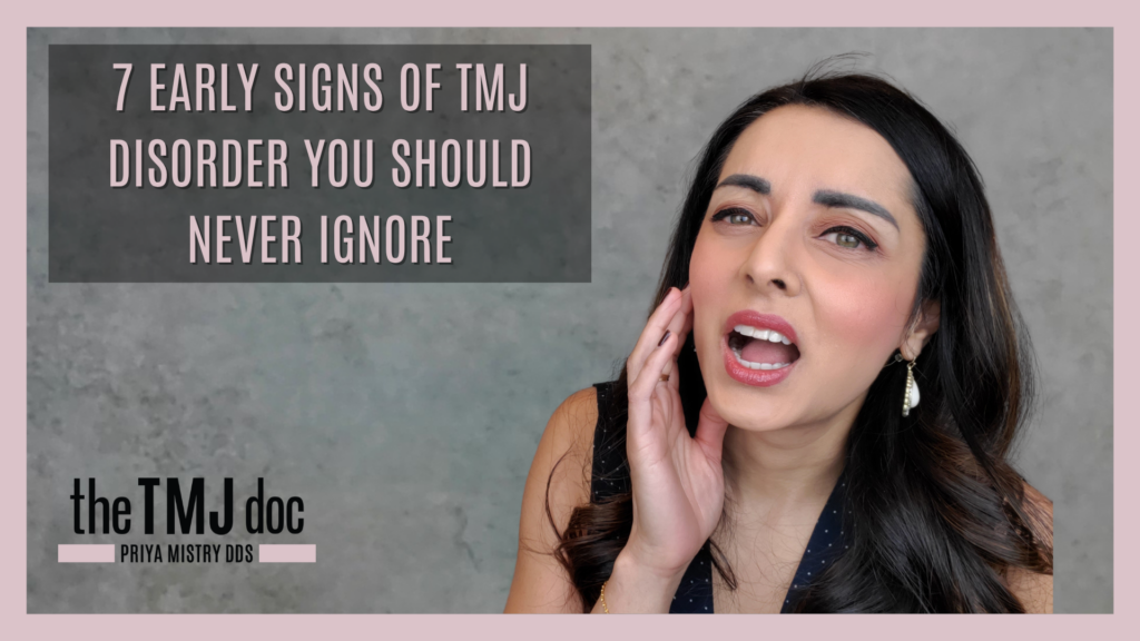 tmj signs
