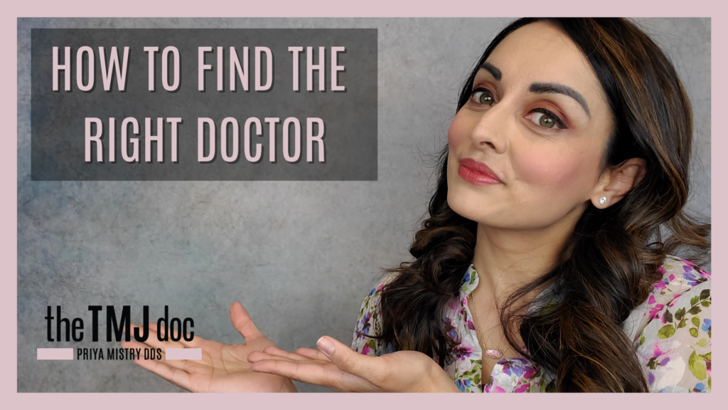 how to find the right doctor